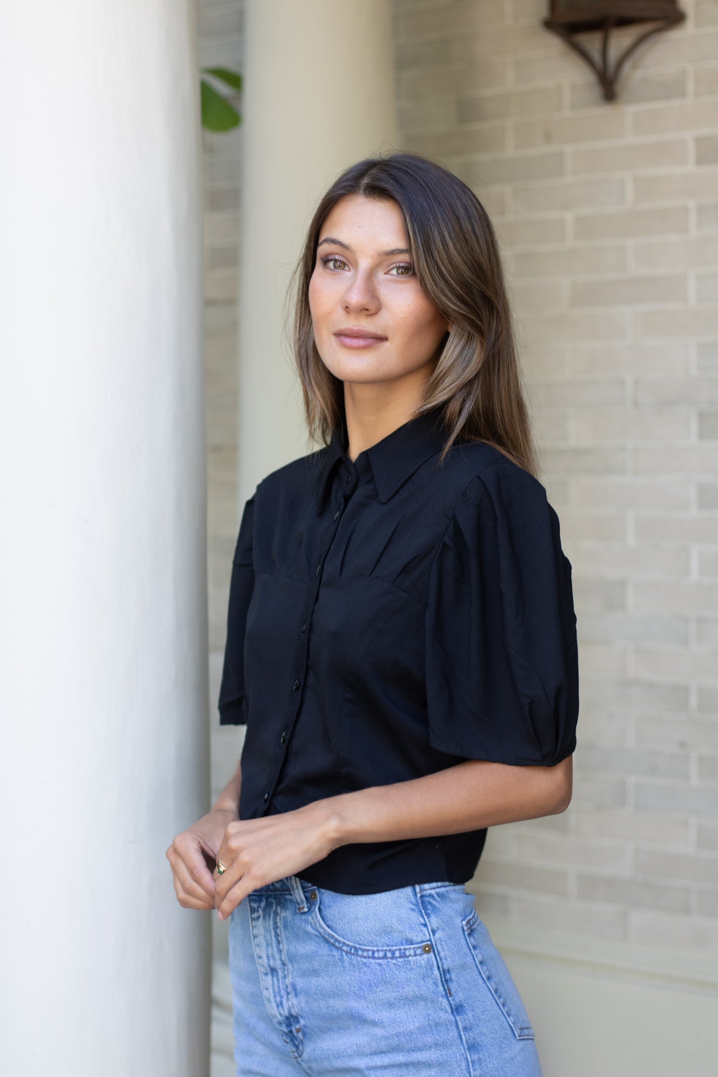 Blusa Baker Negra