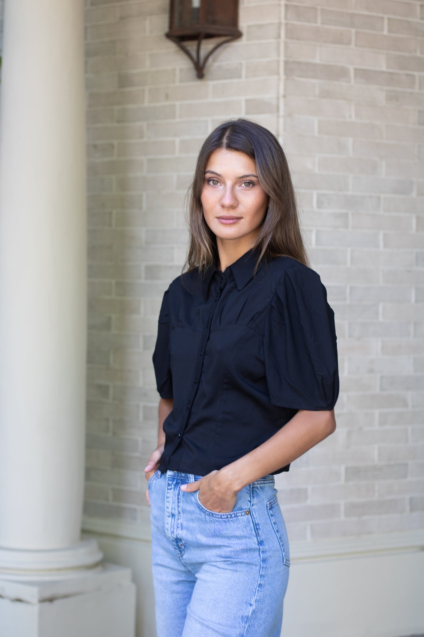 Blusa Baker Negra