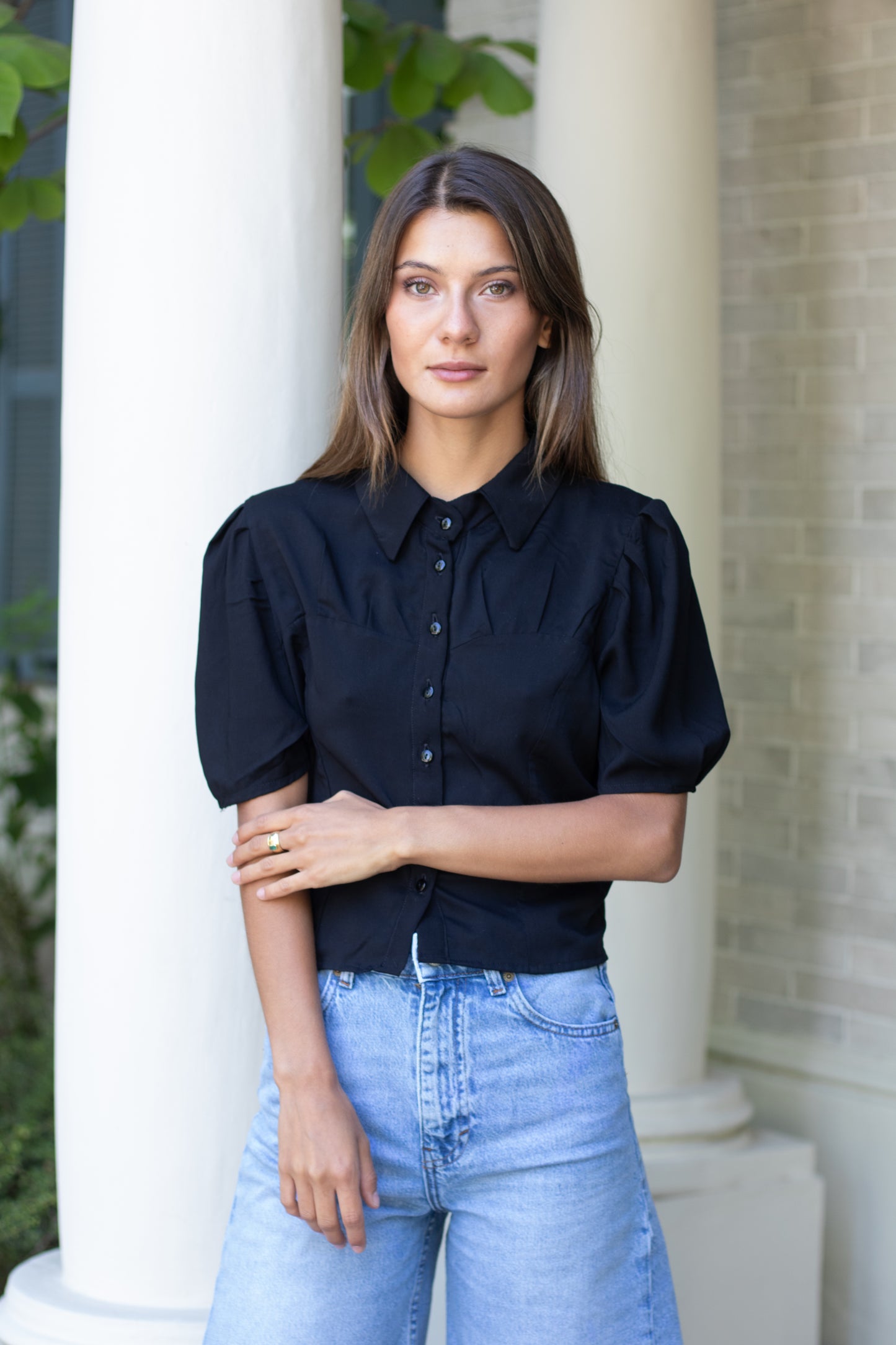 Blusa Baker Negra