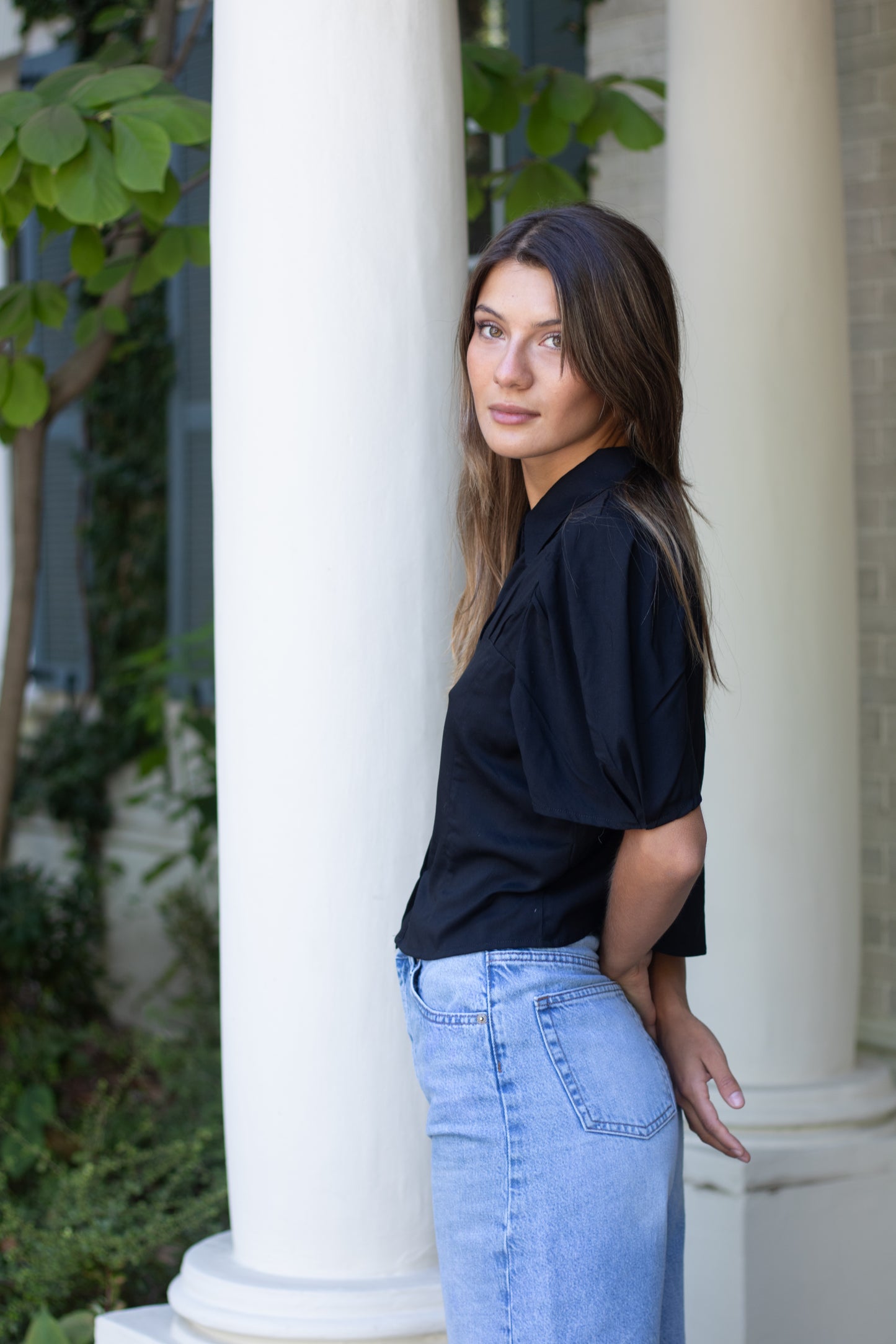 Blusa Baker Negra