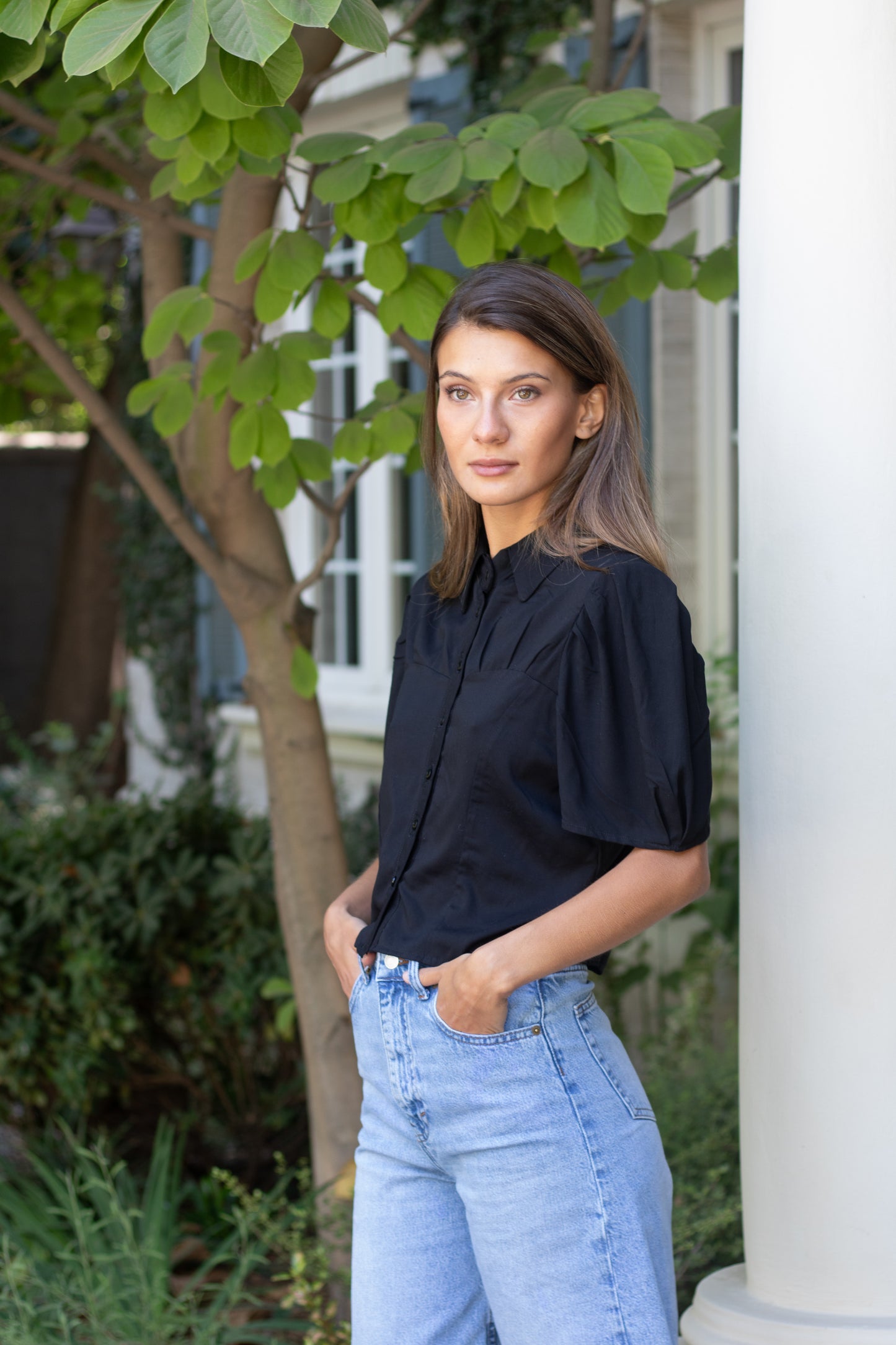 Blusa Baker Negra