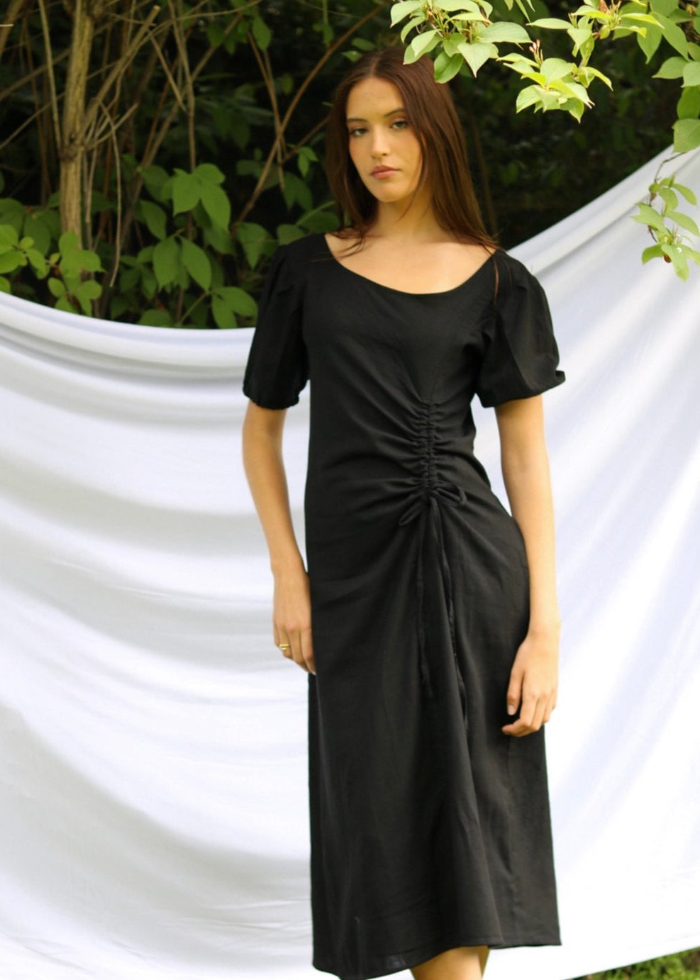 Vestido Jaspe negro