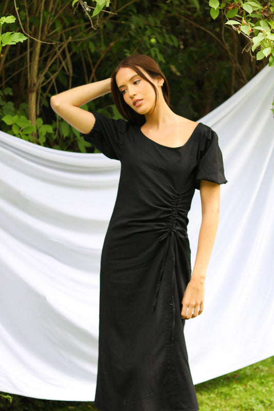 Vestido Jaspe negro