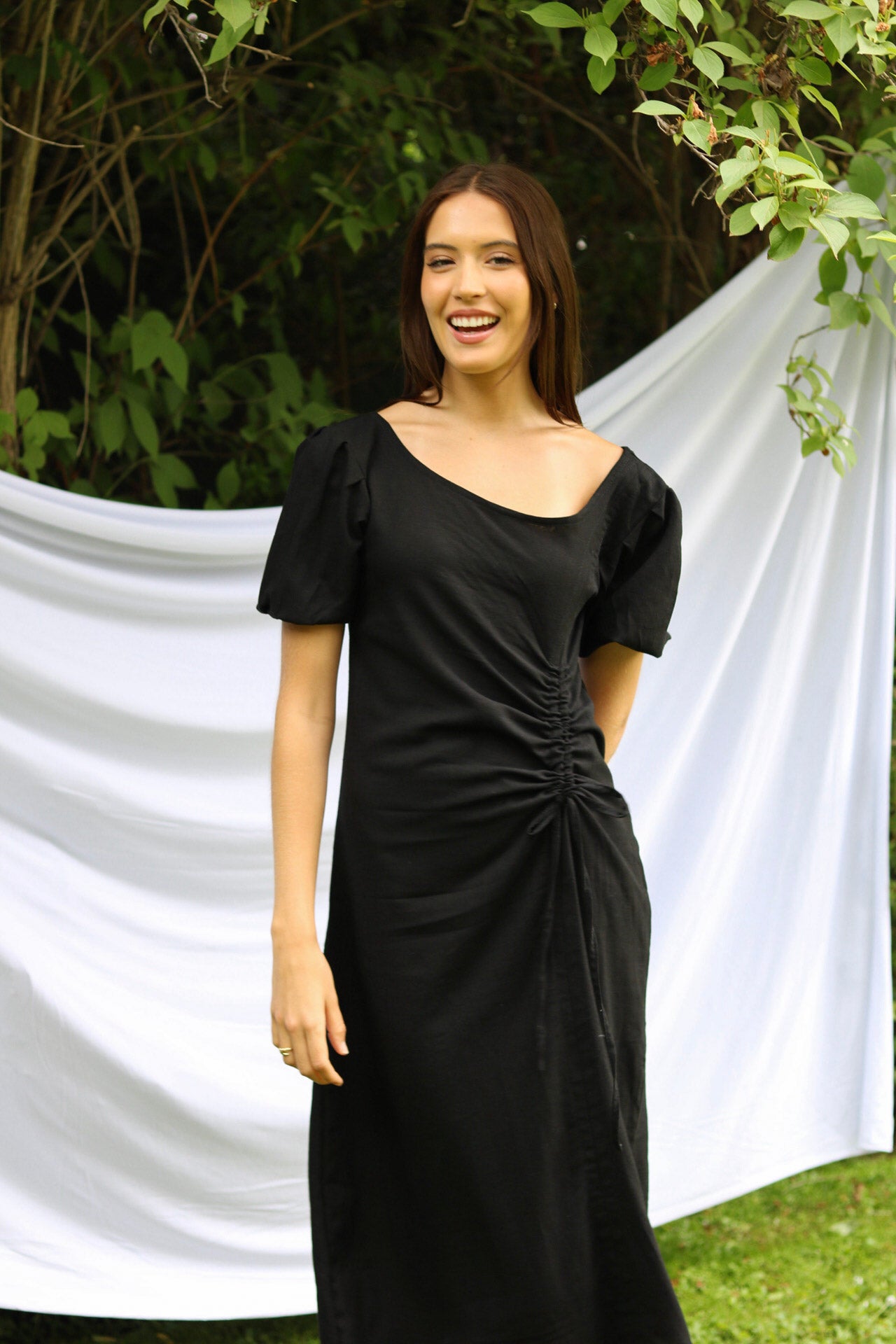 Vestido Jaspe negro