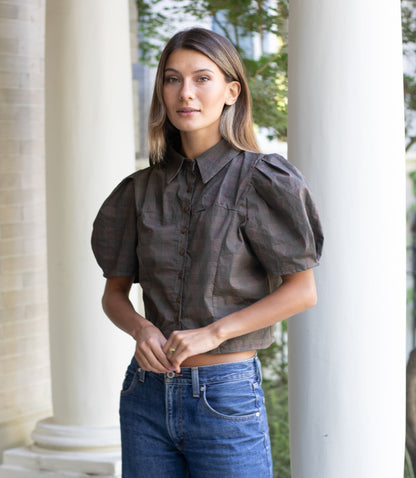 Blusa Baker Cuadrillé